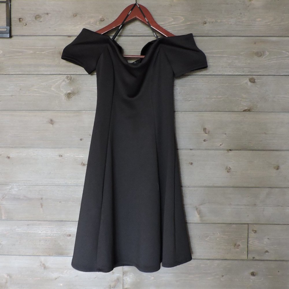 Forever 21 A line off the shoulder dress medium
